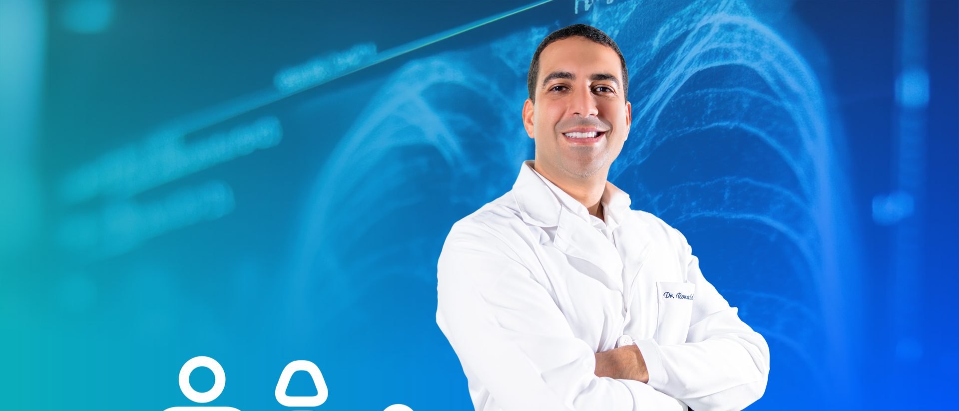 Dr. Ronald Edington Neto, coordenador do serviço de imagem da Uniclin Pró-Saúde